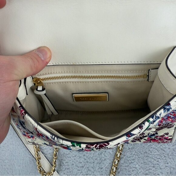Tory Burch Fleming Small Printed Convertible Shoulder Bag Crossbody w/Dustbag - Picture 12 of 16